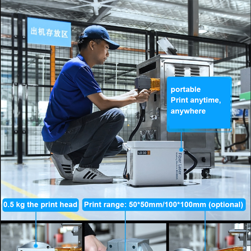 Factory Supply Handheld Automa - Industrial Handheld Laser Printer 评论和价格