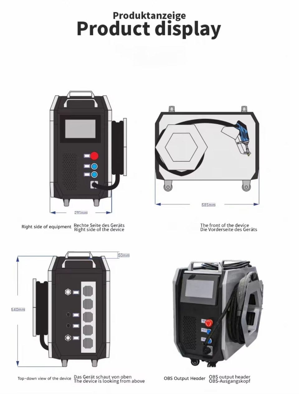2000W Portable Handheld Laser  - Industrial Grade Laser Welder 评论和价格