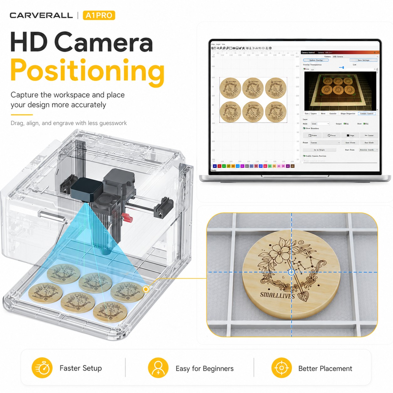Carverall A1 Pro Laser Engravi - Laser Engraving Software 评论和价格