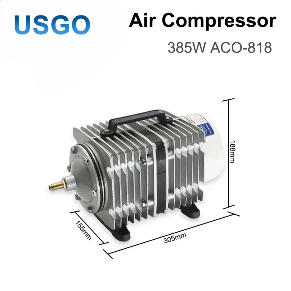 USGO ACO-818 385W Electromagne - Air Assist Pump Laser 评论和价格