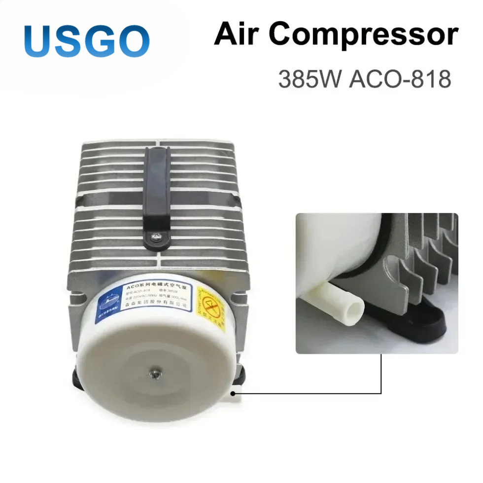 USGO ACO-818 385W Electromagne - Air Assist Pump Laser 评论和价格