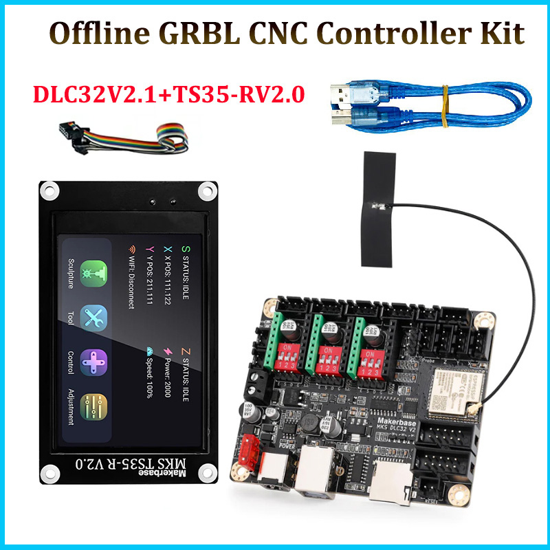 Makerbase MKS DLC32 V2.1 32Bit - Controller Grbl Board 评论和价格