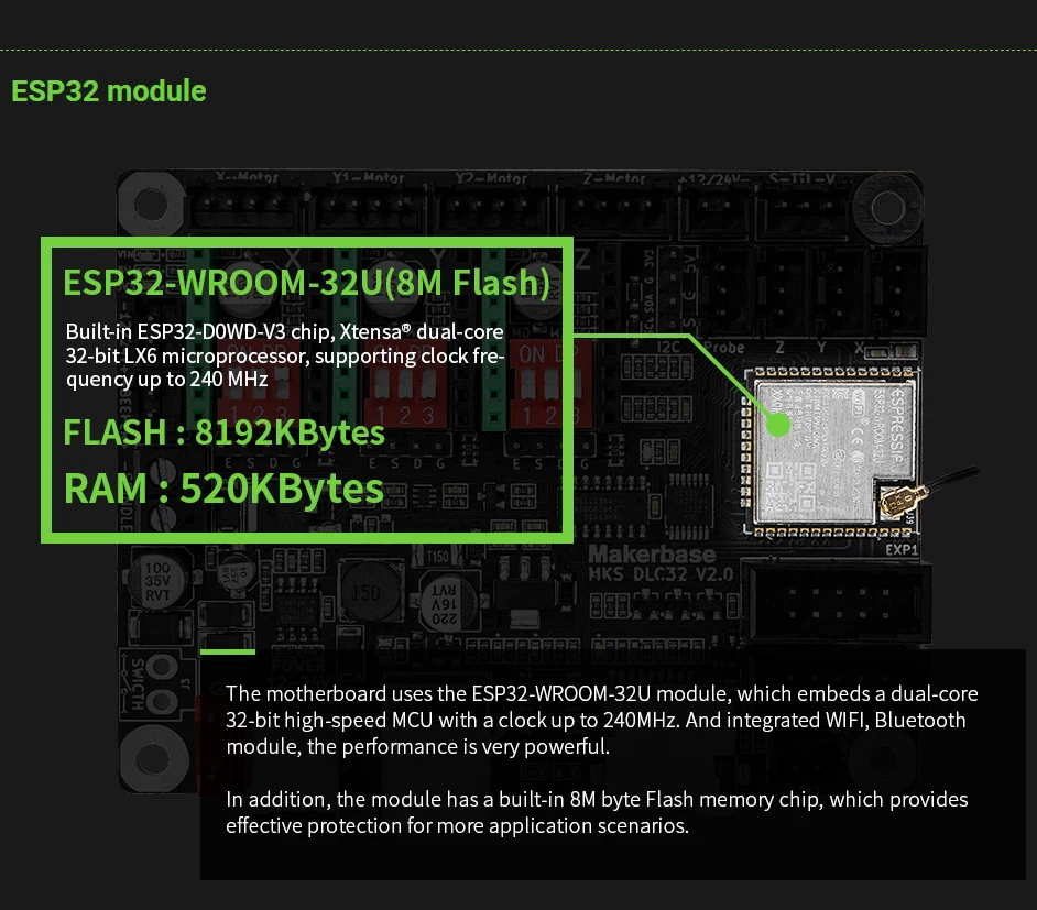 Makerbase MKS DLC32 V2.1 32Bit - Controller Grbl Board 评论和价格