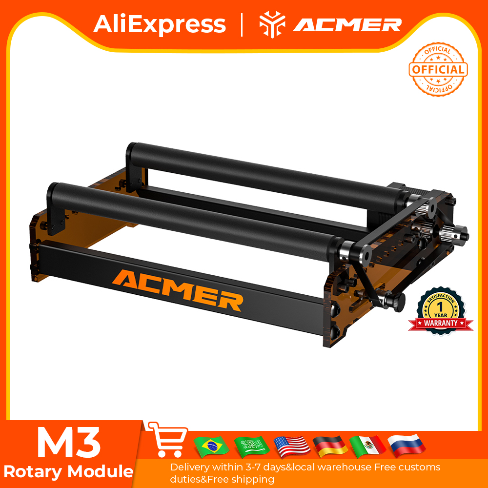 ACMER M3 Laser Rotary Roller 3 - Laser Engraving Software 评论和价格
