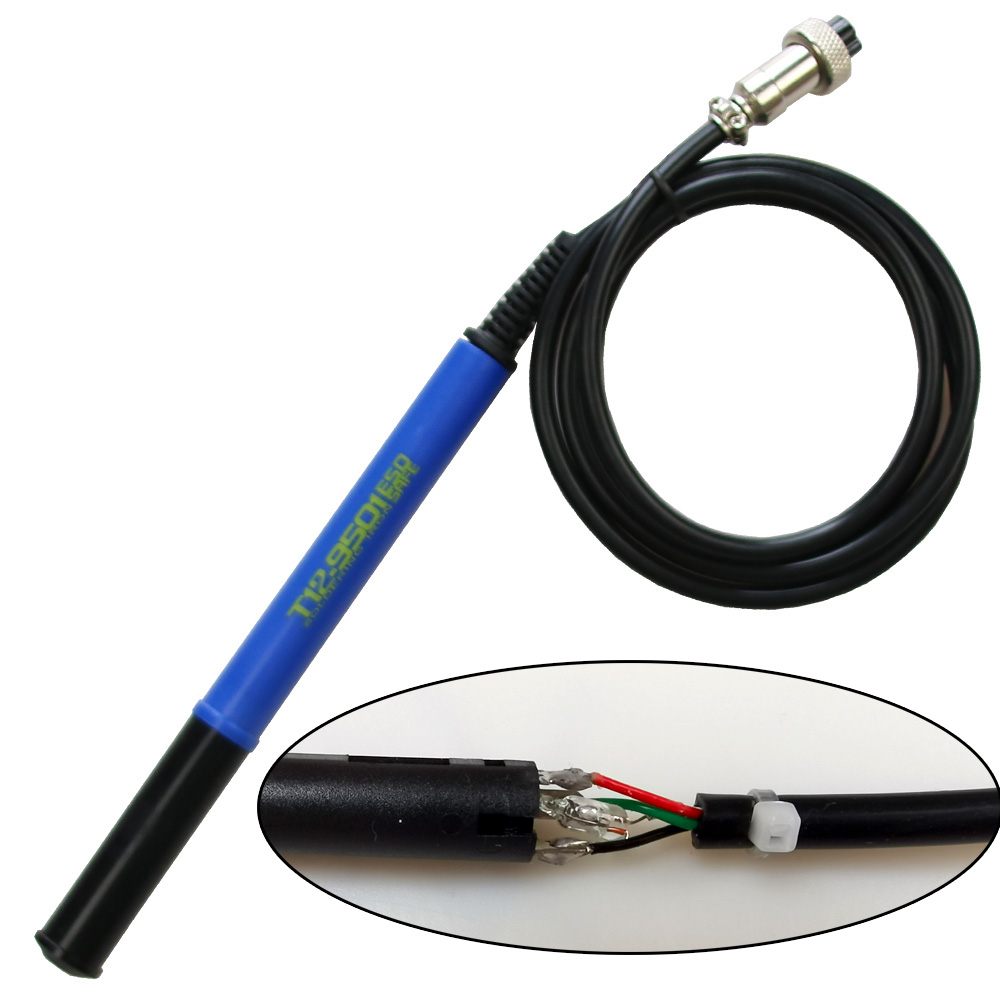 QUECOO 4pin T12-M8 9501 907 P9 - Industrial Laser Soldering Iron 评论和价格