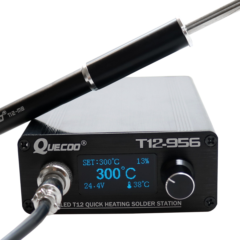 QUECOO T12-956 Soldering Digit - Industrial Laser Soldering Iron 评论和价格