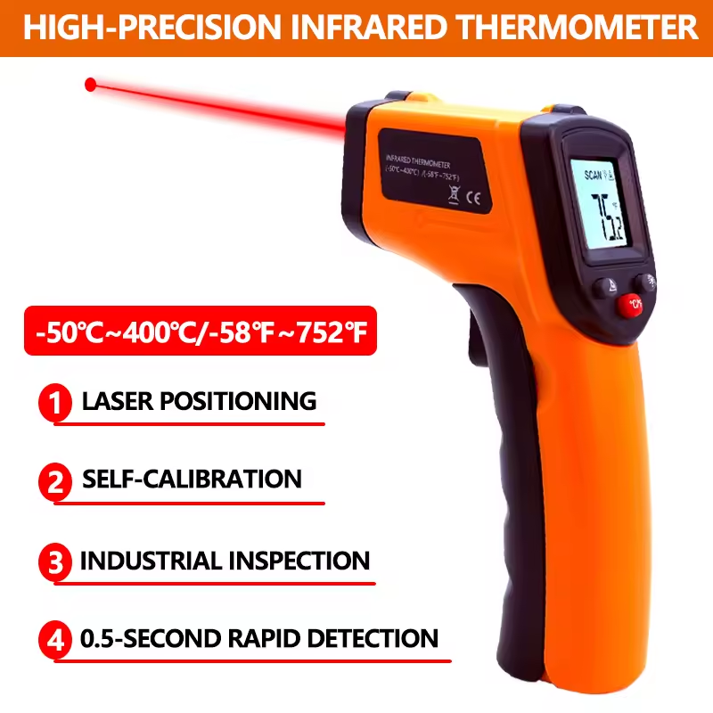 Handheld Infrared Thermometer  - Industrial Use Of Laser 评论和价格
