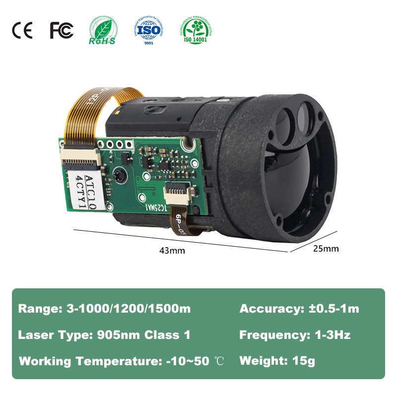 Light Weight 1000m  Night Visi - Industrial Laser Measuring Device 评论和价格