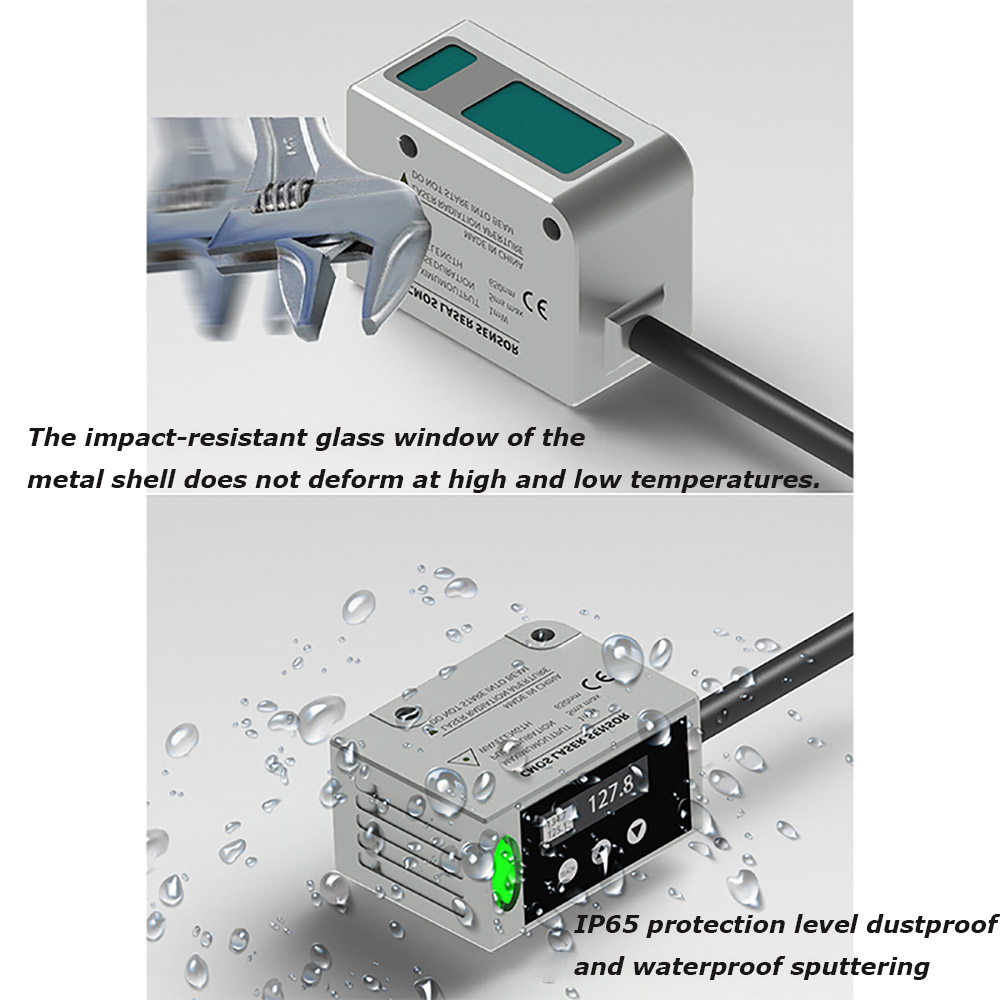0.1mm Accuracy Non‑Contact Las - Industrial Laser Displacement Sensor 评论和价格