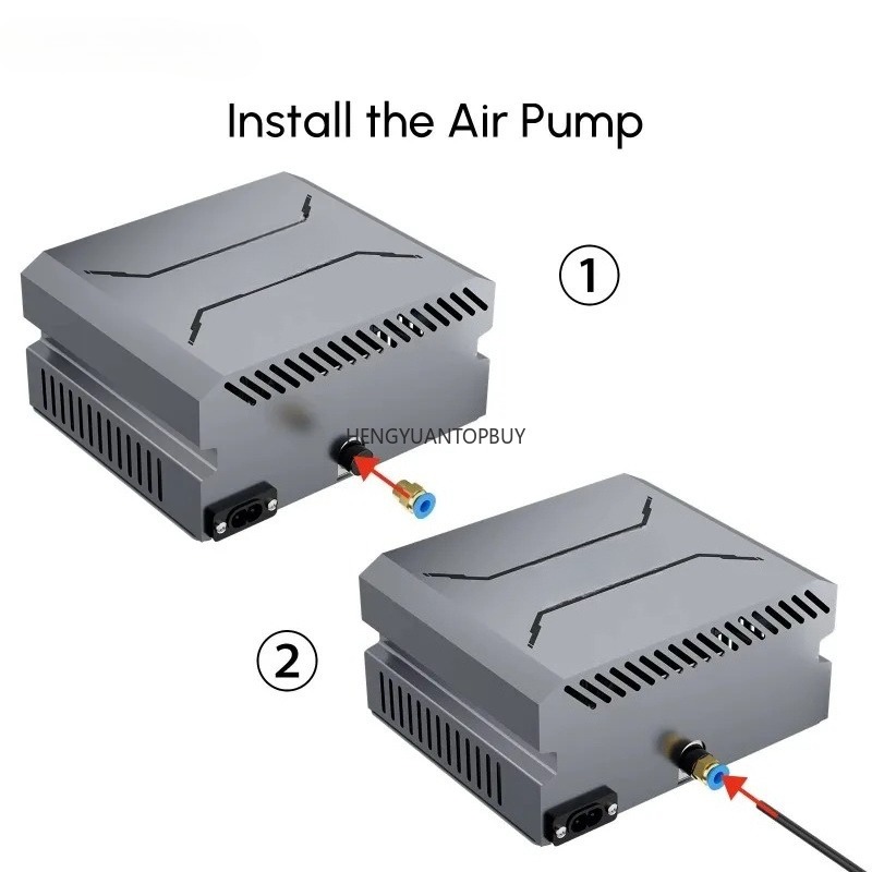 The air pump is used to assist - Air Assist Pump Laser 评论和价格